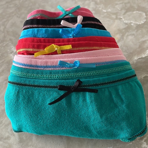 Day of week cotton panties no Wednesday 6 undies multi NEW size S label Asian L - Picture 3 of 12